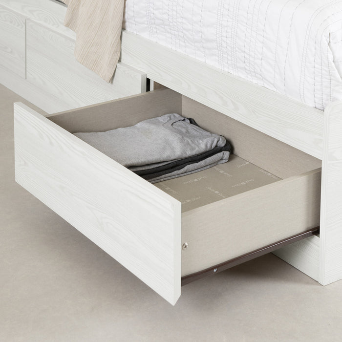 Lit matelot simple Hazen - pin blanc