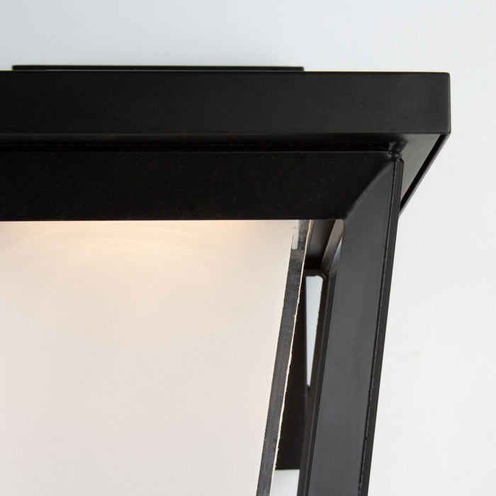 Applique murale Waterbury noire à DEL de 10 W pour l'extérieur