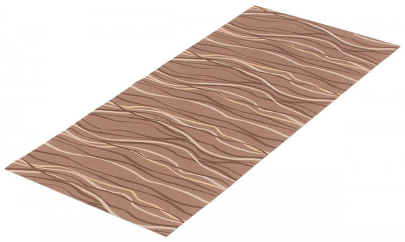Carpette Bellezza brune 2 pi 2 po x 6 pi 0 po - Ensemble de 2