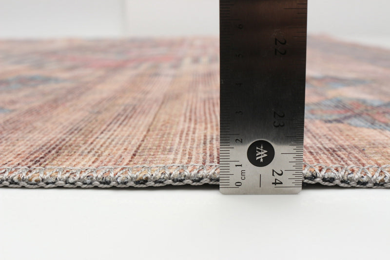 Carpette Kashkuli orange clair 5 pi 3 po x 8 pi 0 po