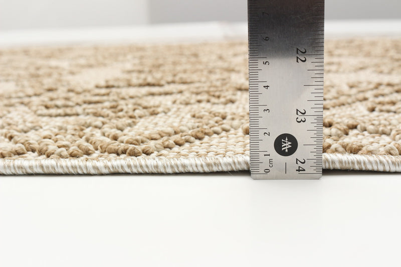 Carpette Halfrida taupe - 2 pi 6 po x 8 pi 0 po