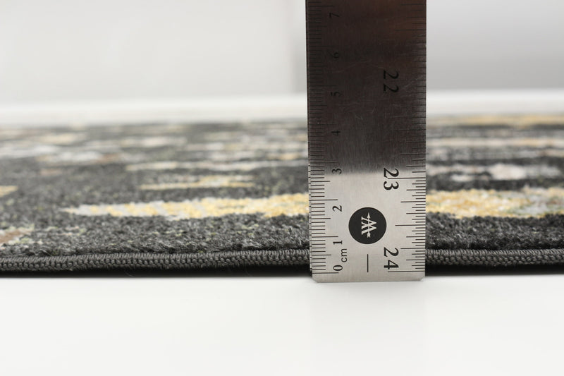 Carpette Pine noire lavable à la machine - 2 pi 6 po x 8 pi 0 po