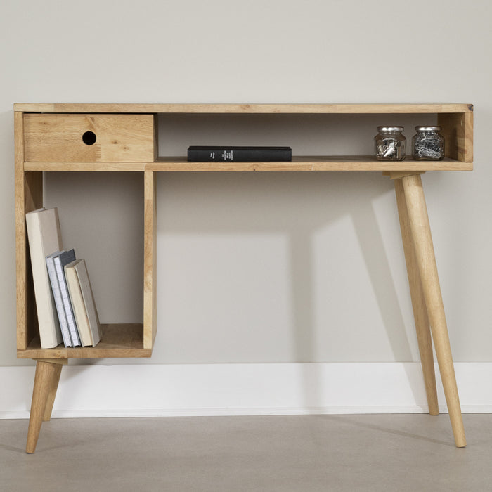 Bureau d'ordinateur Kodali - bois naturel 