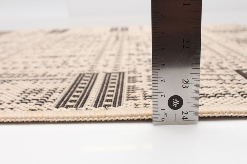 Carpette Joni brun clair - 2 pi 2 po x 6 pi 7 po