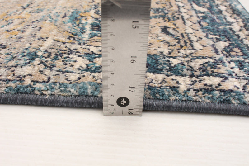 Carpette Bolivar Bijar bleu - 5 pi 0 pox 8 pi 0 po