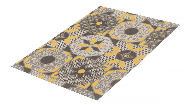 Carpette Bellezza grise 2 pi 2 po x 3 pi 0 po - Ensemble de 2