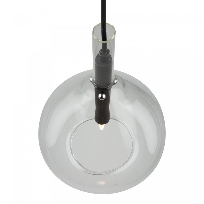 Luminaire suspendu Conic noir à 1 ampoule