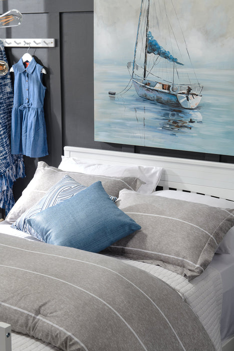 Coussin décoratif Sparta - bleu