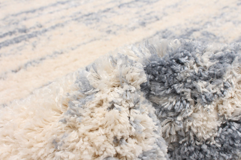  Carpette Kei crèmebleu clair - 5 pi 3 po x 7 pi 3 po
