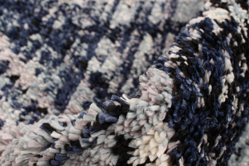 Carpette Makondo Abstract bleu - 8 pi 0 pox 10 pi 0 po