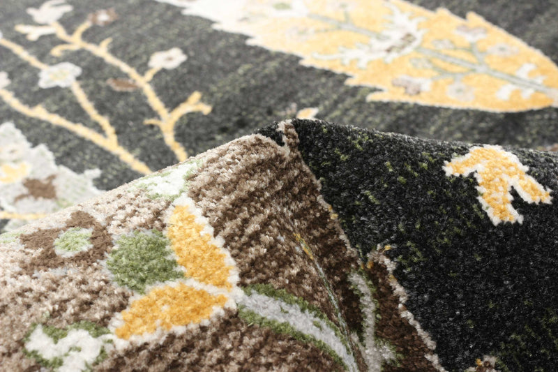 Carpette Pine noire lavable à la machine - 6 pi 0 po x 9 pi 0 po