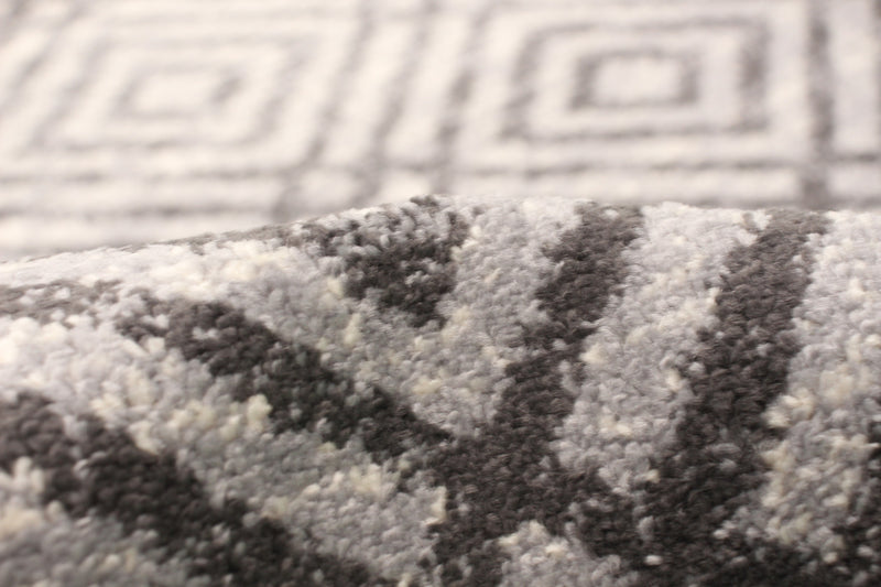 Carpette Electra anthracite - 3 pi 11 pox 5 pi 7 po