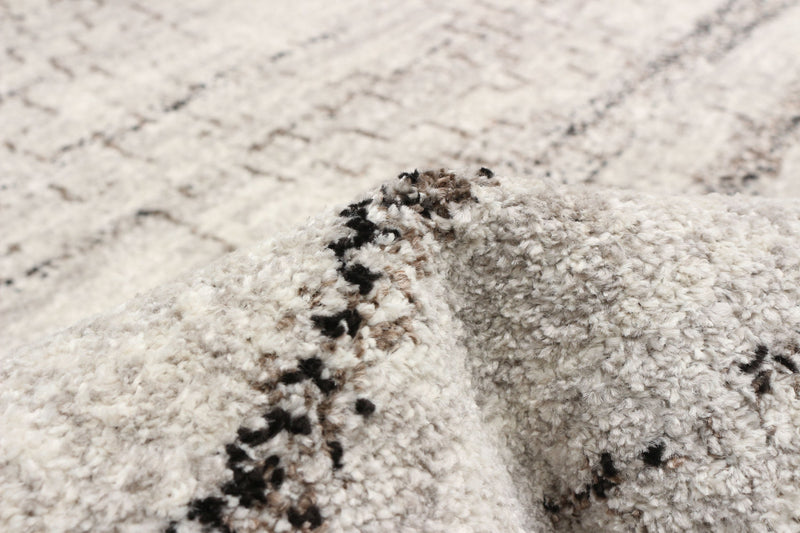  Carpette Vera Aztec ivoiregrise - 7 pi 10 po x 10 pi 5 po