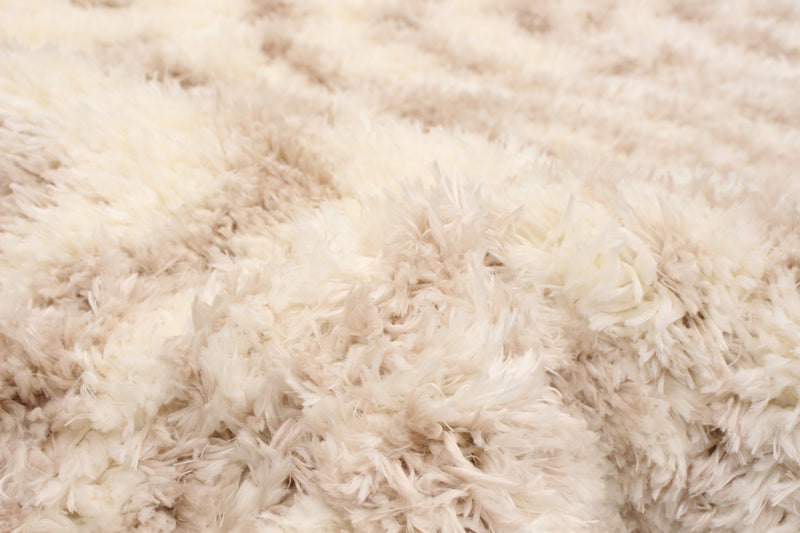Carpette Agalia Abstract ivoire-beige - 5 pi 3 pox 7 pi 3 po