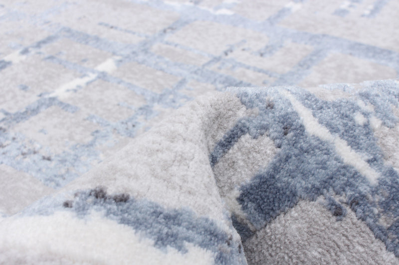Carpette Jewel bleu clair - 5 pi 3 po x 7 pi 3 po