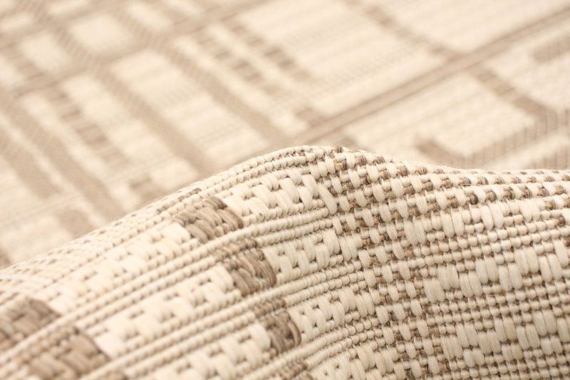 Carpette Sadie Burburry champagne taupe - 7 pi 10 pox 10 pi 2 po