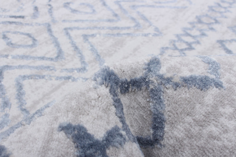 Carpette Dita bleue - 3 pi 11 po x 5 pi 7 po