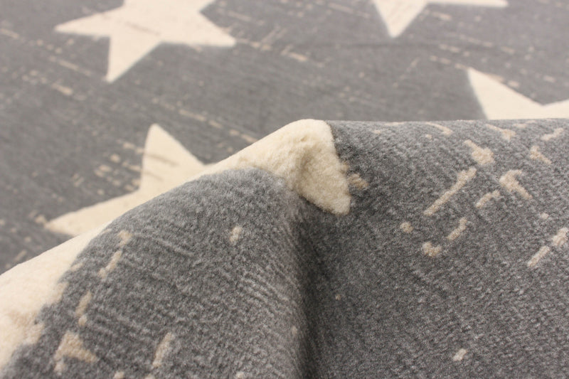 Carpette Ira grise 3 pi 11 po x 5 pi 7 po