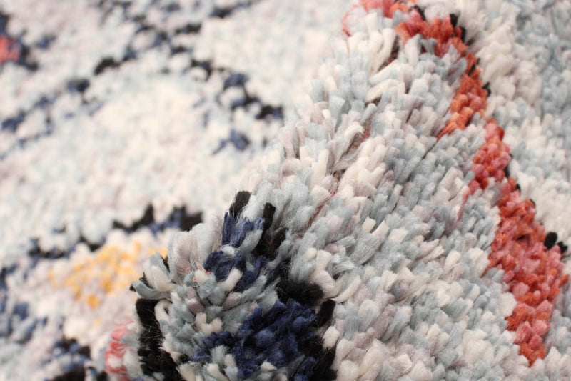 Carpette Makondo Classic bleu - 5 pi 3 pox 7 pi 3 po