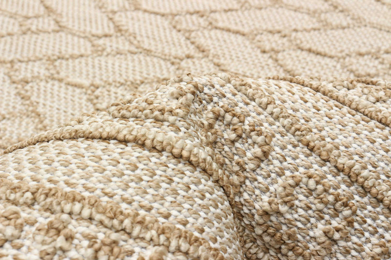 Carpette Thandazile taupe - 4 pi 0 po x 6 pi 0 po