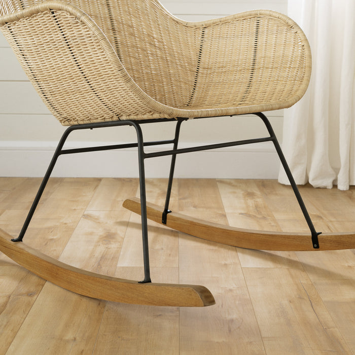 Balka Chaise berçante - Rotin