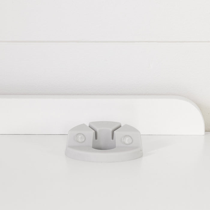 Meuble coiffeuse moyen Tiara - blanc solide