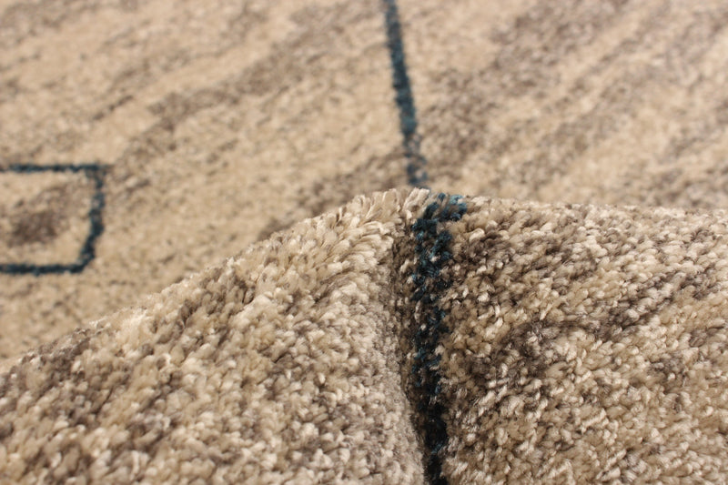 Carpette Grande ivoirebleu 7 pi 10 po x 10 pi 2 po