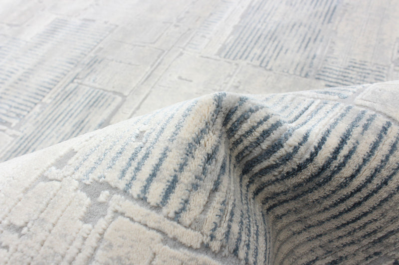 Carpette Piedad grise 6 pi 7 po x 9 pi 6 po