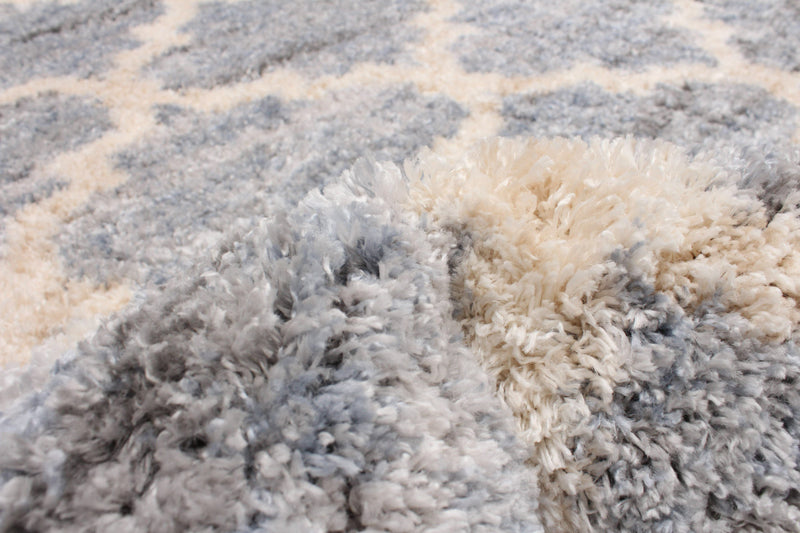  Carpette Dimity grisebleu clair - 6 pi 7 po x 9 pi 6 po
