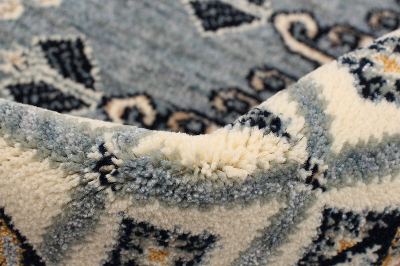 Carpette Quincy bleue - 7 pi 10 po x 10 pi 2 po 