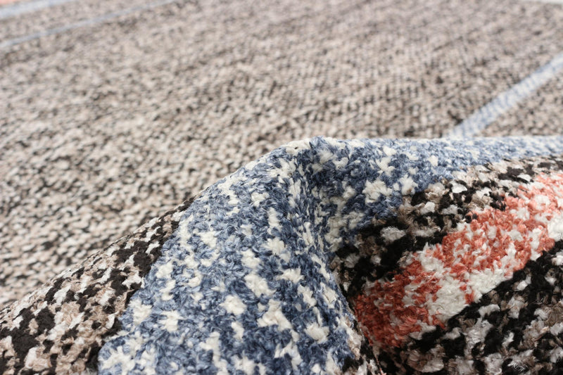  Carpette Vera Earth taupeivoire - 5 pi 2 po x 7 pi 5 po