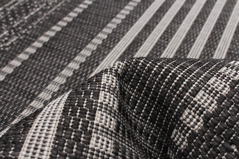 Carpette Wileen noire - 3 pi 3 po x 4 pi 7 po