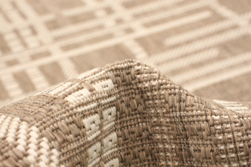 Carpette Sadie Burburry Taupe-Champagne - 7 pi 10 pox 10 pi 2 po