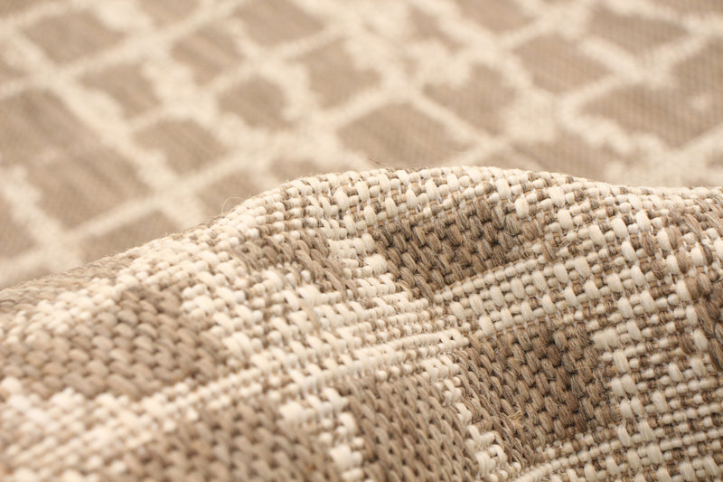 Carpette Sadie Safari Taupe-Champagne - 7 pi 10 pox 10 pi 2 po