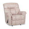 Fauteuil berçant inclinable Design à mon image de 36 po en tissu d’apparence cuir - tan commodore