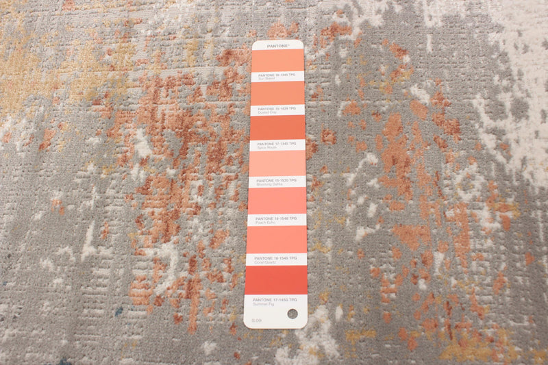 Carpette Diana gris clair 6 pi 7 po x 9 pi 6 po