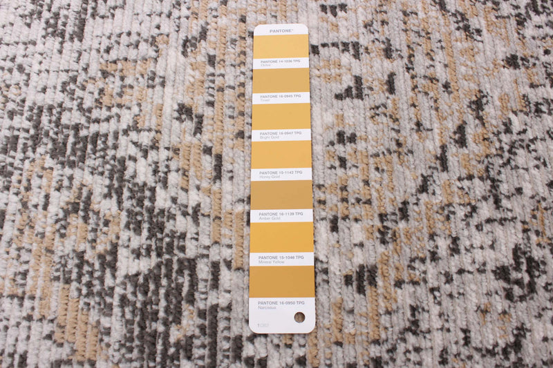 Carpette Leandra taupe/grise 6 pi 7 po x 9 pi 6 po