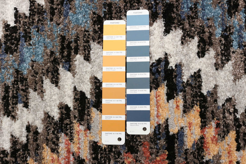  Carpette Vera Sun multicolore - 2 pi 7 po x 8 pi 4 po