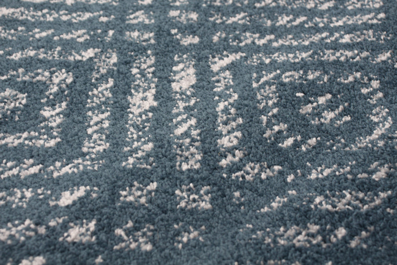 Carpette Electra couleur pétrole - 7 pi 10 pox 10 pi 2 po