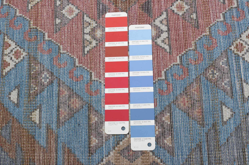 Carpette Samia bleu clair 5 pi 3 po x 8 pi 0 po
