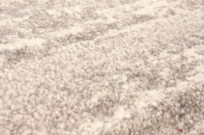 Carpette Raja ivoire-verte - 7 pi 10 pox 10 pi 2 po