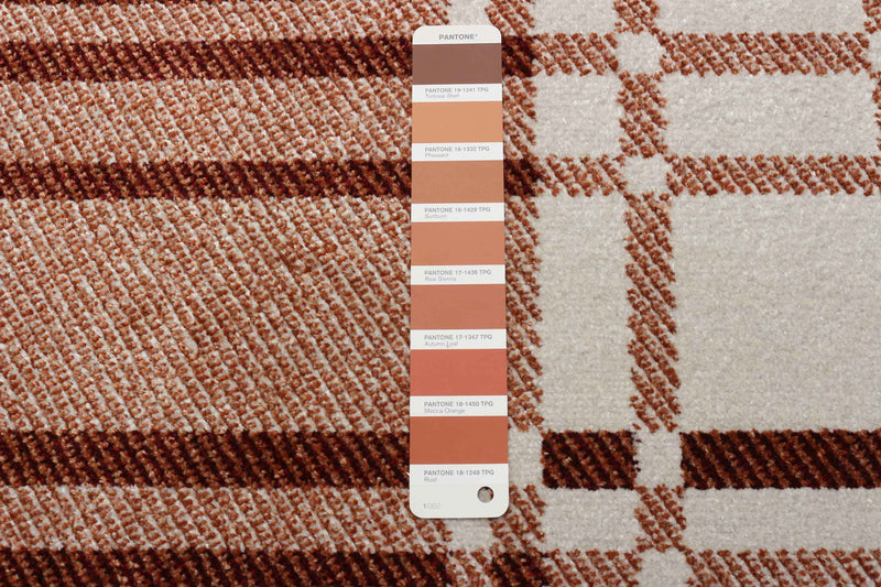 Carpette Roma cuivre lavable à la machine - 2 pi 6 po x 8 pi 0 po