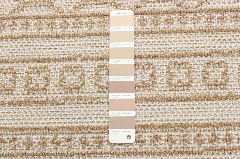 Carpette Thandazile taupe - 4 pi 0 po x 6 pi 0 po