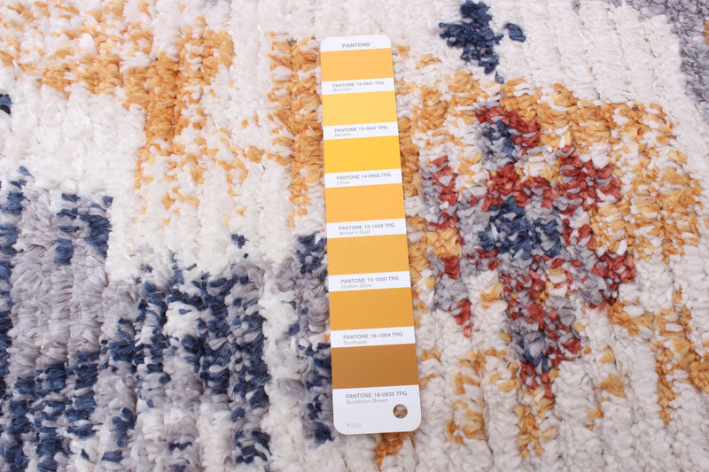 Carpette Paloma Quashqai blanche - 5 pi 3 po x 7 pi 3 po