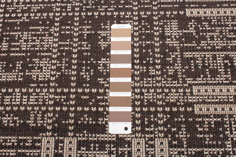 Carpette Joni chocolat - 4 pi 4 po x 6 pi 5 po