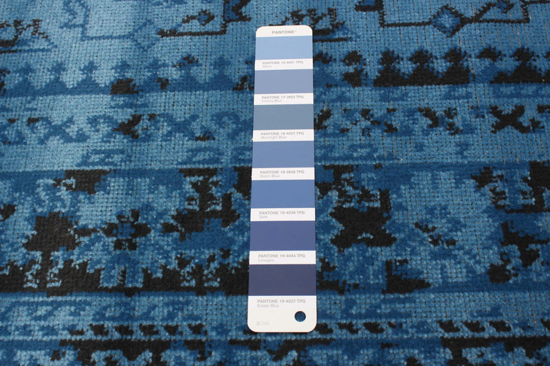 Carpette Awena bleue 3 pi 11 po x 5 pi 7 po