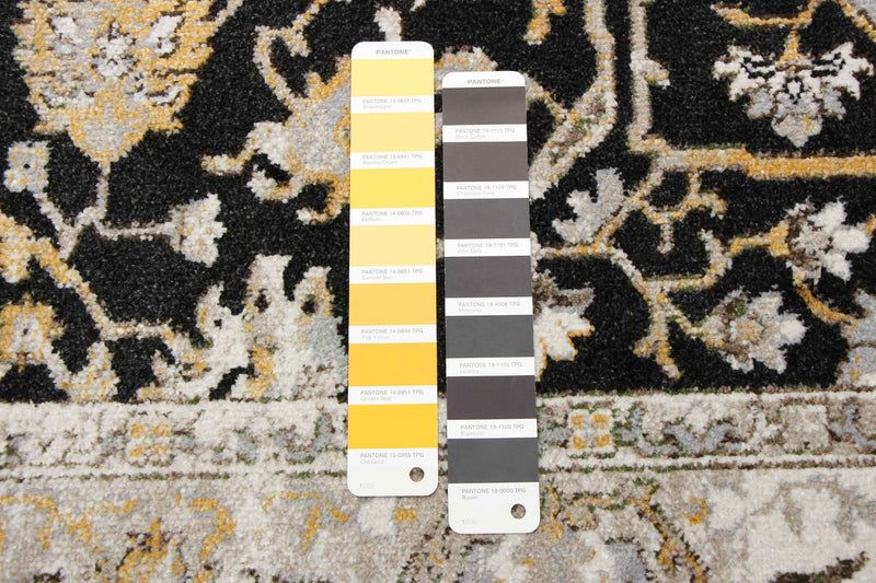 Carpette Legacy noire lavable à la machine - 5 pi 0 po x 7 pi 0 po