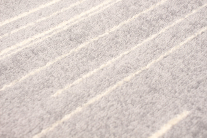 Carpette Faith argent-crème - 3 pi 11 pox 5 pi 7 po