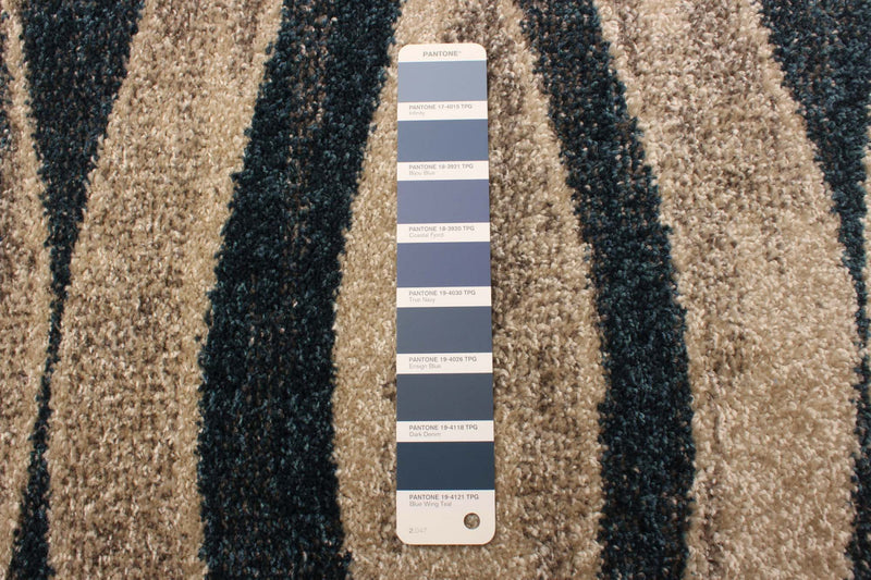 Carpette Arusha ivoirebleu 6 pi 7 po x 9 pi 6 po