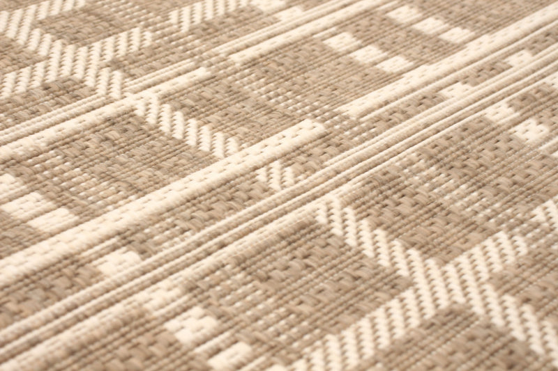 Carpette Sadie Burburry Taupe-Champagne - 7 pi 10 pox 10 pi 2 po